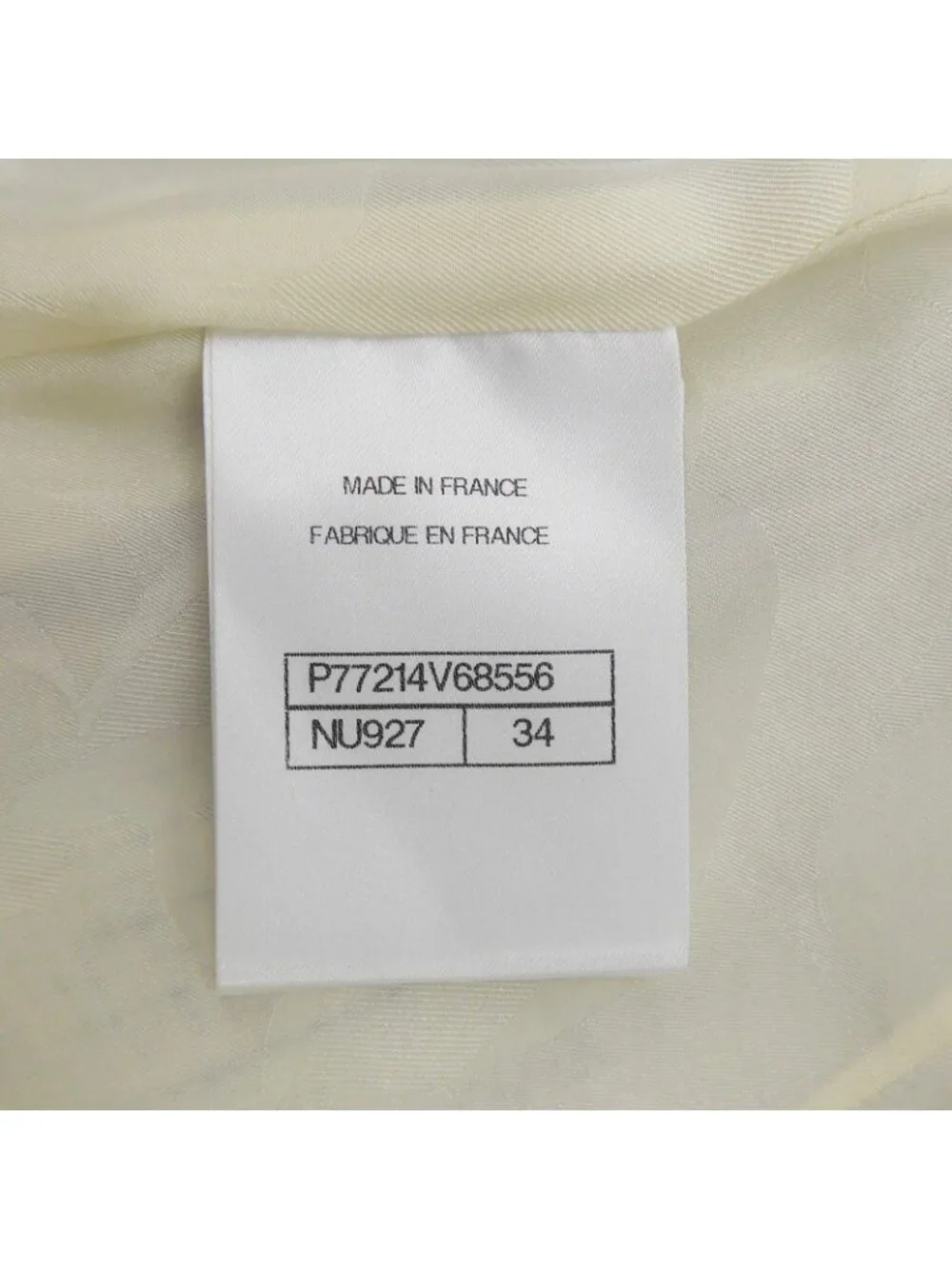 CHANEL brand size